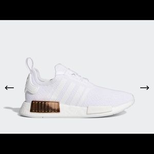 White & Gold NMD